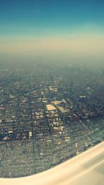 Aerial view of landscape