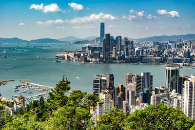 View on kowloon in hong kong