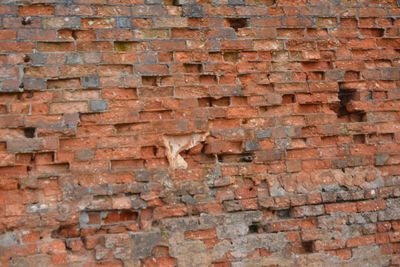 Full frame shot of brick wall