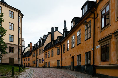 Street amidst buildings in city