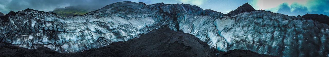 Panoramic view of mountains