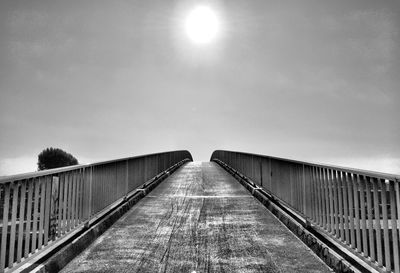 Railroad tracks in background