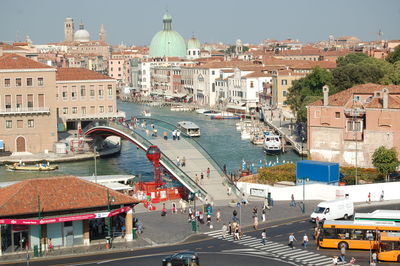 Aerial view of a city