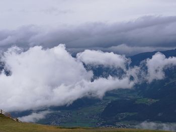 Aerial view of landscape