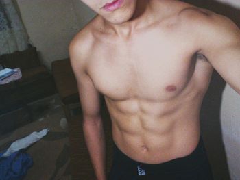 Close-up of woman looking away