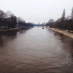 River with buildings in background