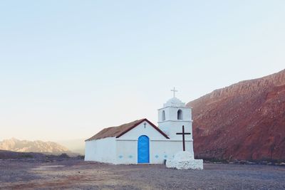 Church with sky in background