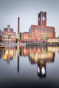 River with buildings in background