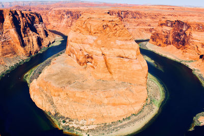 View of horseshoe bend