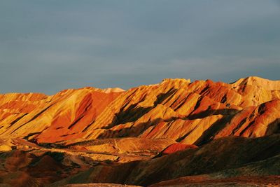 Scenic view of mountains