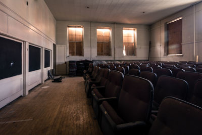 Chairs in room