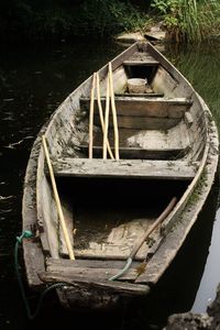 Boat in water