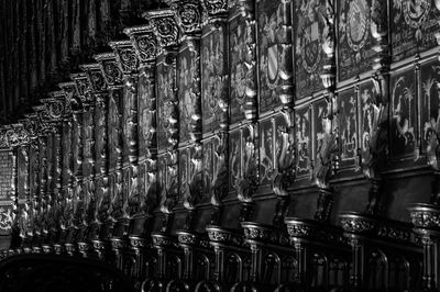 Full frame shot of pipes