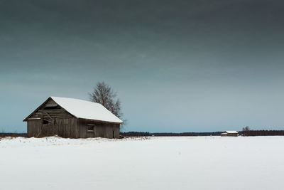 Houses against sky