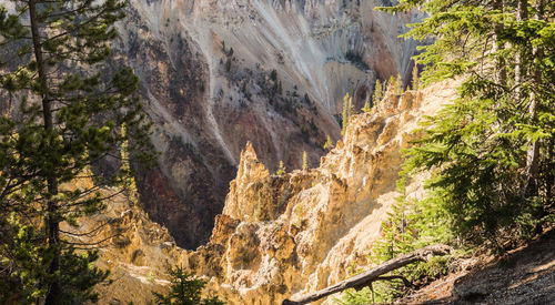 Scenic view of mountains