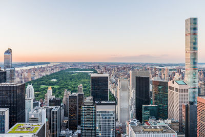 Aerial view of a city