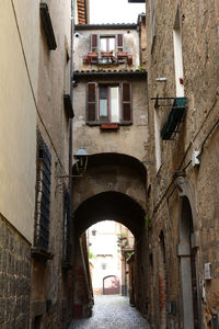 Low angle view of old building