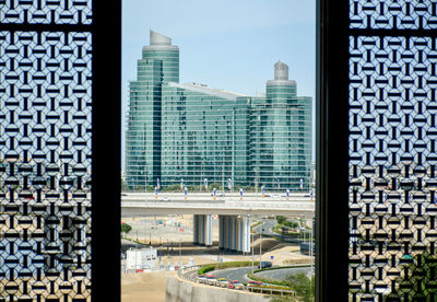 Buildings in city