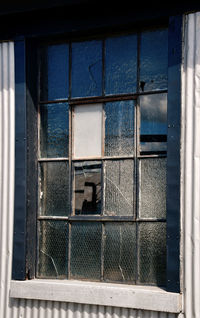 Interior of abandoned building
