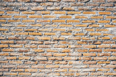 Full frame shot of brick wall