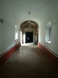 Corridor of building