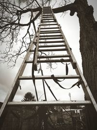 Low angle view of built structure against sky