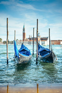 Gondole in canal grande, venice