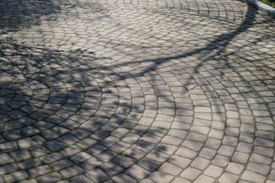Full frame shot of cobblestone