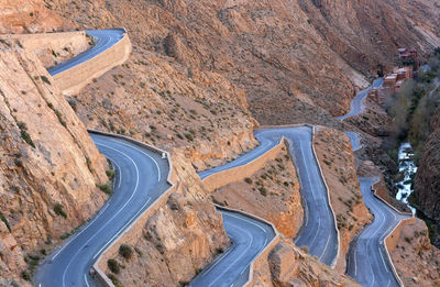 High angle view of landscape