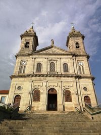 Low angle view of cathedral against sky