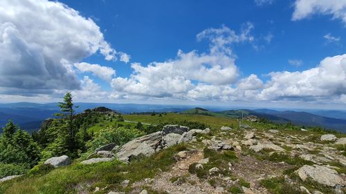 Landscape in bavaria, großer arber