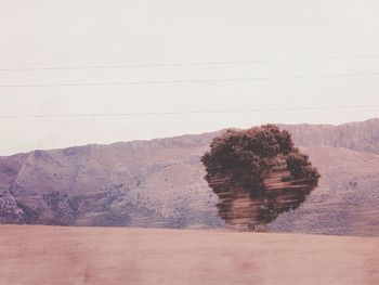 Scenic view of mountains