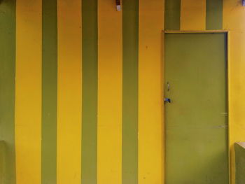 Full frame shot of yellow door