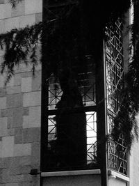 Building with trees in background