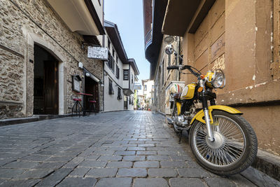 Street amidst buildings in city