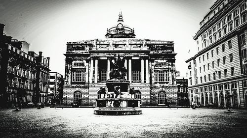 View of buildings in city