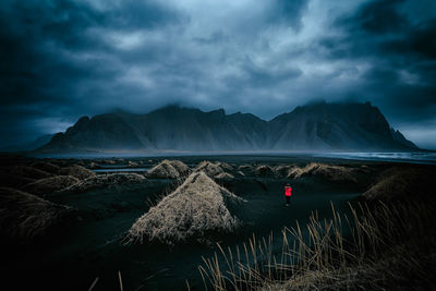 Panoramic view of landscape against sky