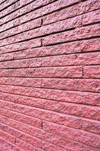 Detail shot of brick wall