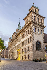 Old town hall of nuremberg is one of the few buildings which are influenced by 
renaissance, germany