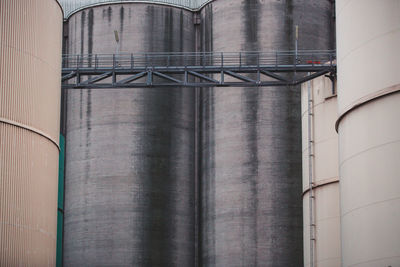 Low angle view of industrial building