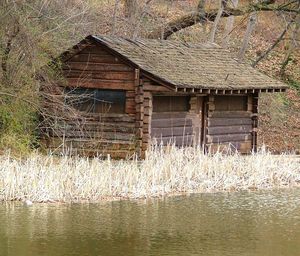 Built structure in water