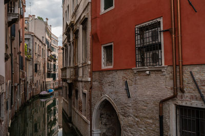 Street amidst buildings in city