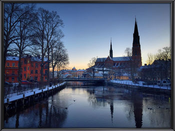 River with buildings in background