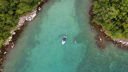 Boat on the sea