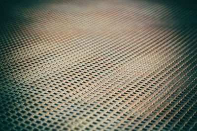 Full frame shot of metal grate