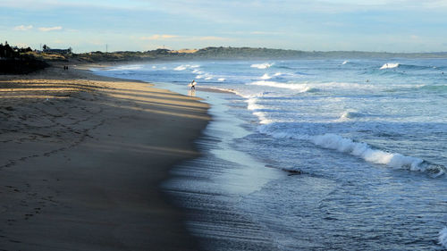 Scenic view of beach