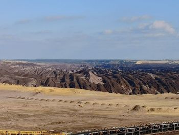 Panoramic view of landscape against sky