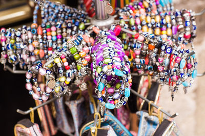 High angle view of flowers for sale in market