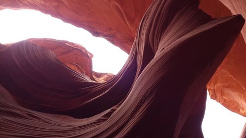 Scenic view of rock formation