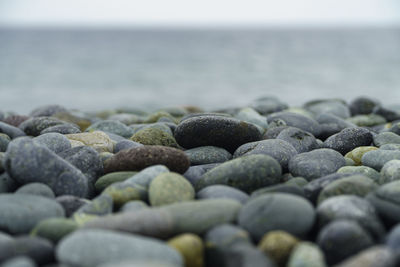 Close-up of pebbles